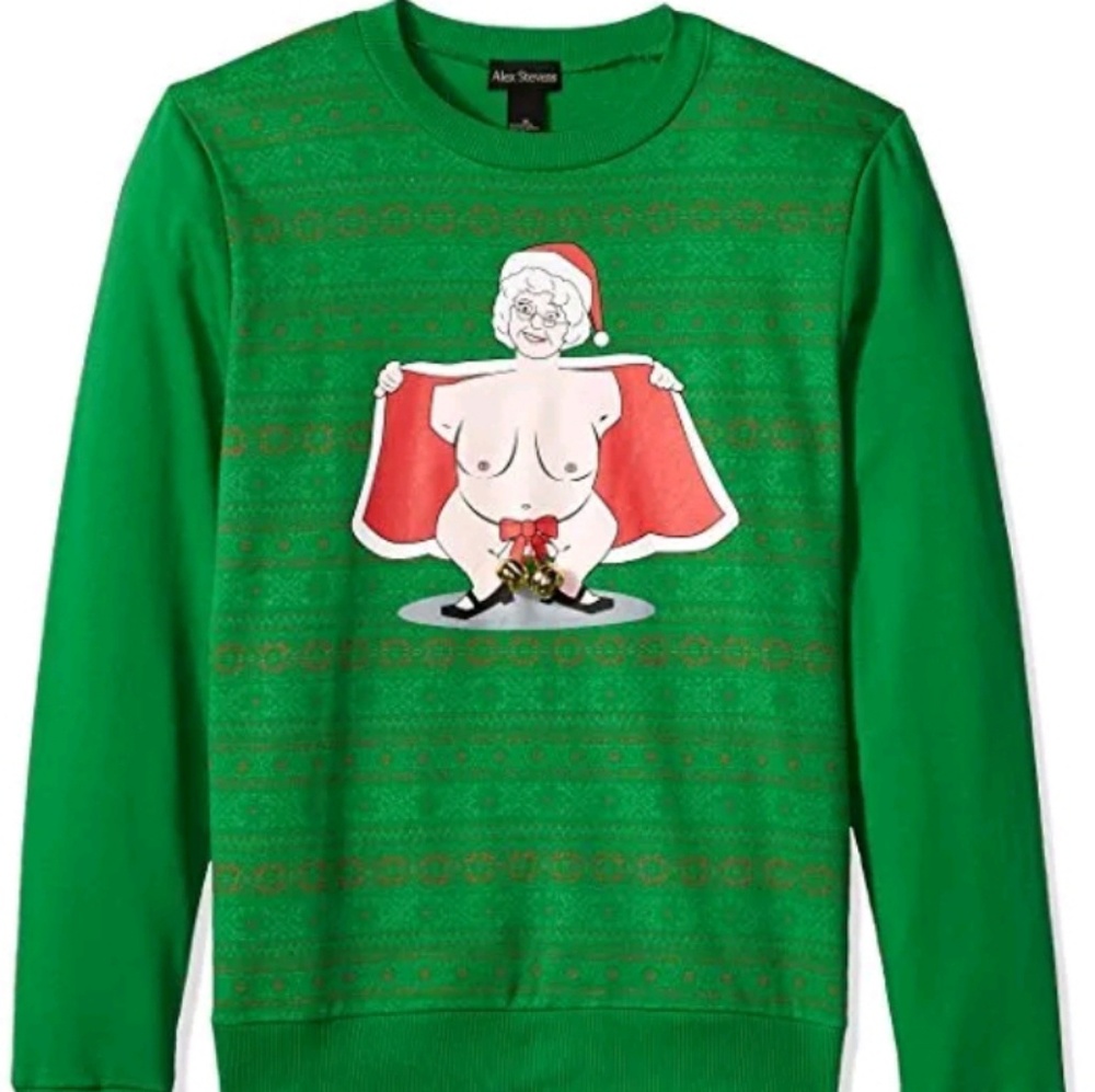 Alex Stevens Jingle Balls Ugly Christmas Sweater